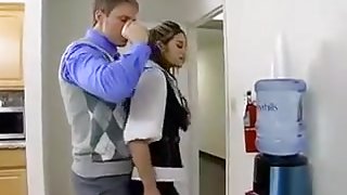 Secretary is drilled in the toilets at work.mp4