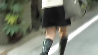 Her ass was not safe from this crafty skirt sharker